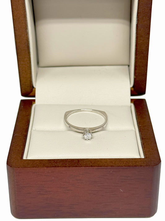 Anillo de Compromiso de .11 cts DJ3008